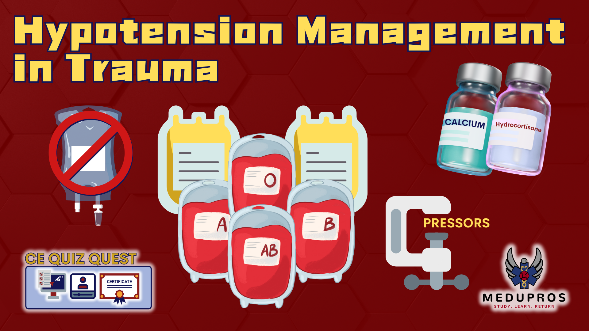 MC|QQ: Hypotension Management in Trauma