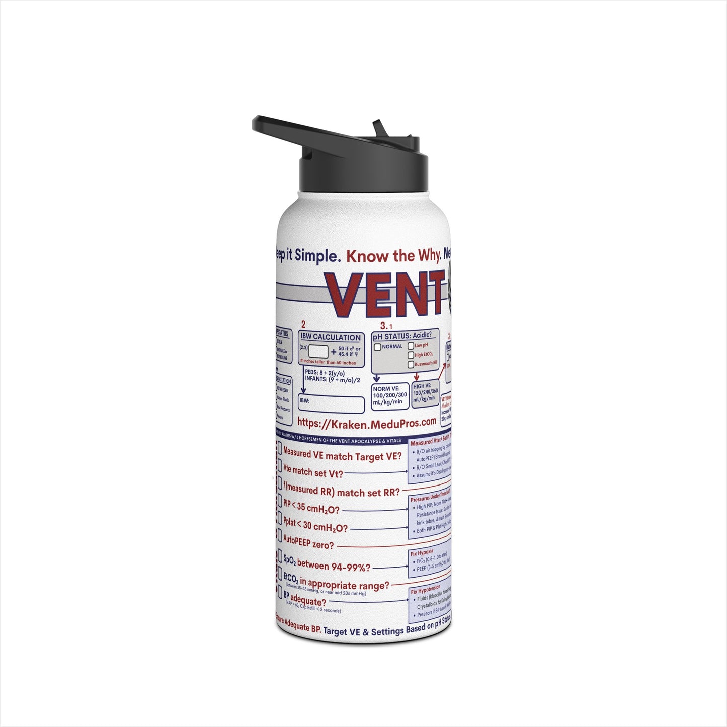 Vent Hero Water Bottle