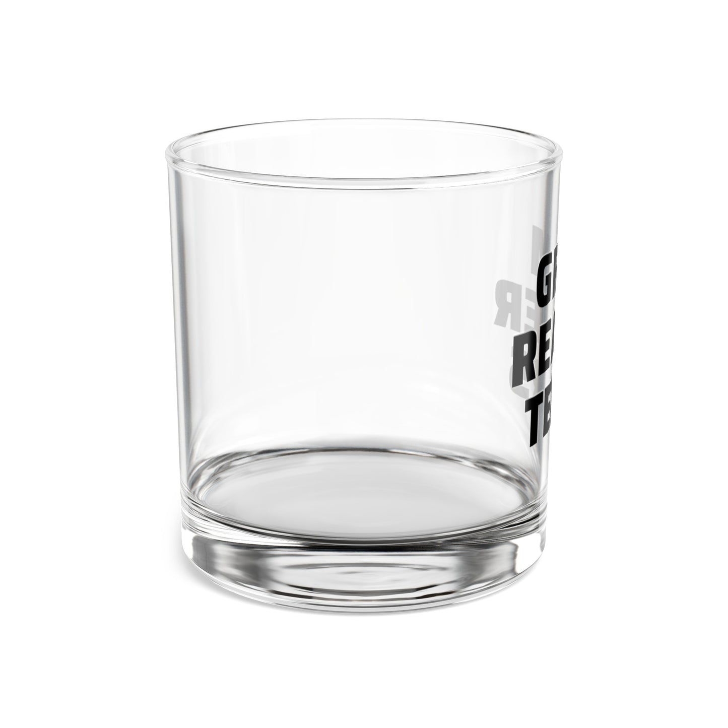 Grim Reaper Tears Rocks Glass