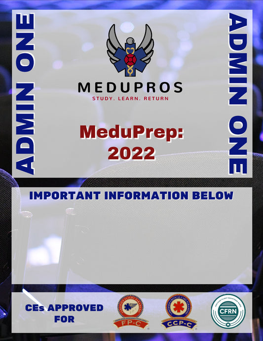 MeduPrep: LIVE ANYTIME Ticket