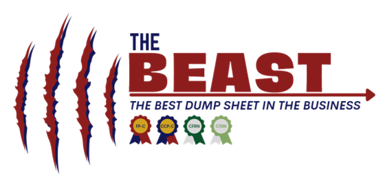 The Beast: The Best Dump Sheet in the Business